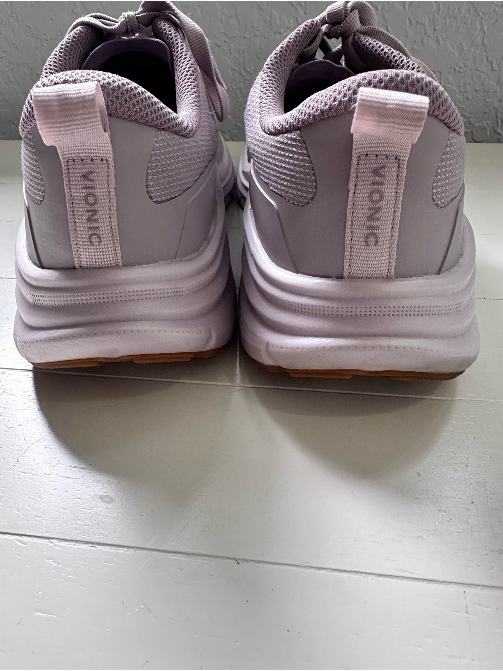 Vionic Women's Walker Walk Max Lace-Up Sneaker - Dusty Mauve Sz 10 - Picture 7 of 9